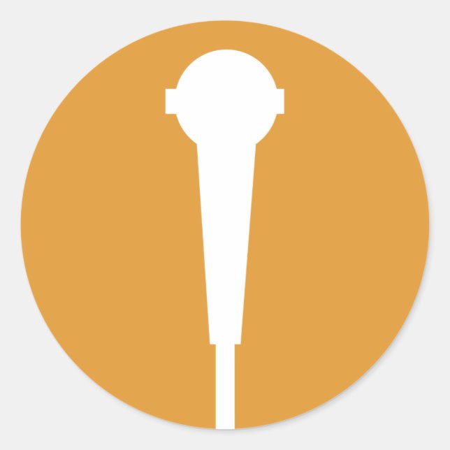 Adesivo Redondo Punchline Magazine Sticker (Frente)