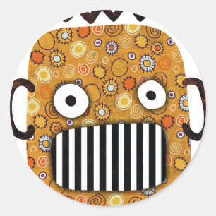 Adesivo Redondo punhetas!