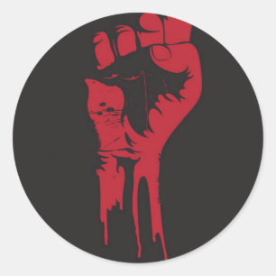 Adesivo Redondo punho com fechamento