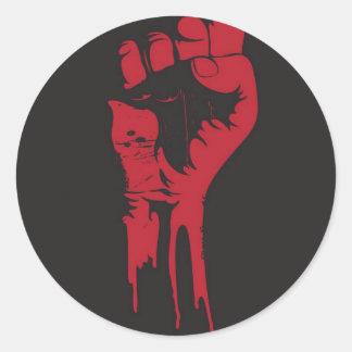 Adesivo Redondo punho com fechamento