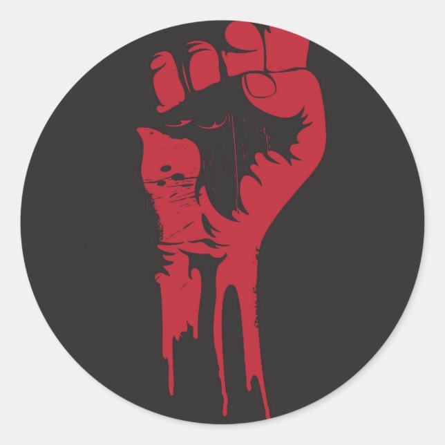 Adesivo Redondo punho com fechamento (Frente)