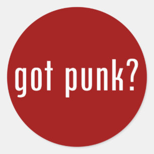 Adesivo Redondo punk obtido?
