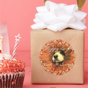 Adesivo Redondo Puppy Love Ain It Sweet Sticker