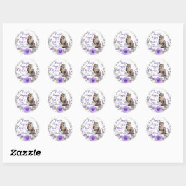 Adesivo Redondo Purfect Happy Mail Personalised Sticker