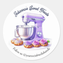 Purple Mixer Bread Bakery Pastry Chef