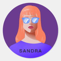 Púrpura e mulher clássica