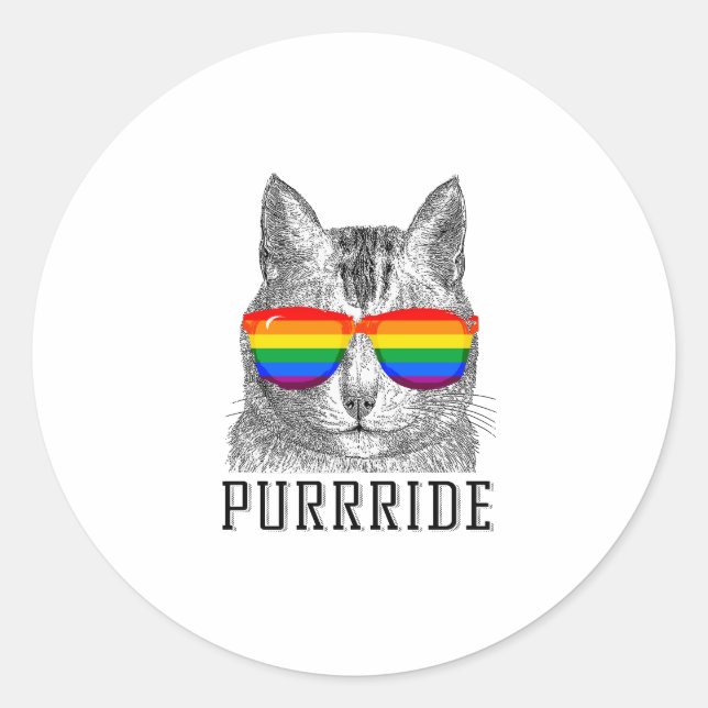 ADESIVO REDONDO PURRRIDE (Frente)