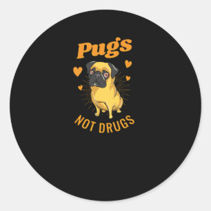 Adesivo Redondo Puxos não drogas