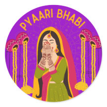 Pyari Bhabi Desi Shaadi Desenho de Henna