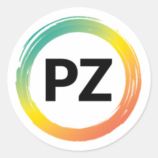 Adesivo Redondo PZ Circle of Learning Sticker