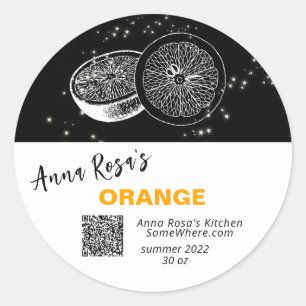 ADESIVO REDONDO ** QR AP30 LARANJA. CONGELAMENTO DE CANALIZAÇÃO DE