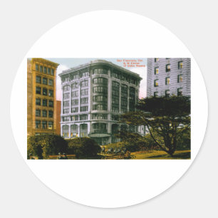 Adesivo Redondo Quadrado da união