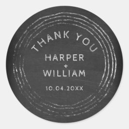 Adesivo Redondo Quadro de chaleira russo desenhado à mão obrigado