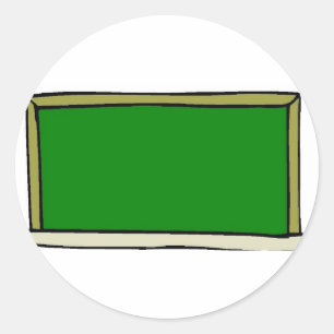 Adesivo Redondo Quadro negro