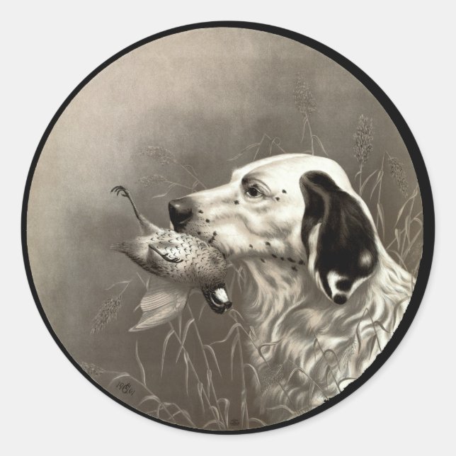 Adesivo Redondo Quail (Frente)