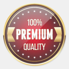Adesivo Redondo Qualidade Premium de 100%