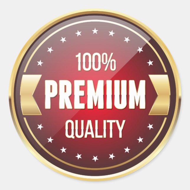 Adesivo Redondo Qualidade Premium de 100% (Frente)