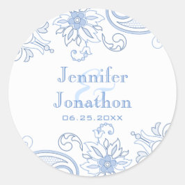 Adesivo Redondo Qualquer Selo de Envelope de Portas Foliculares e 