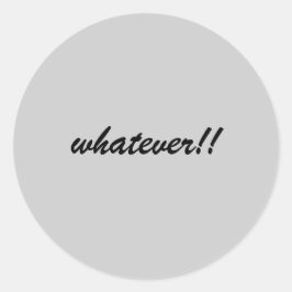 Adesivo Redondo Qualquer Vinheta