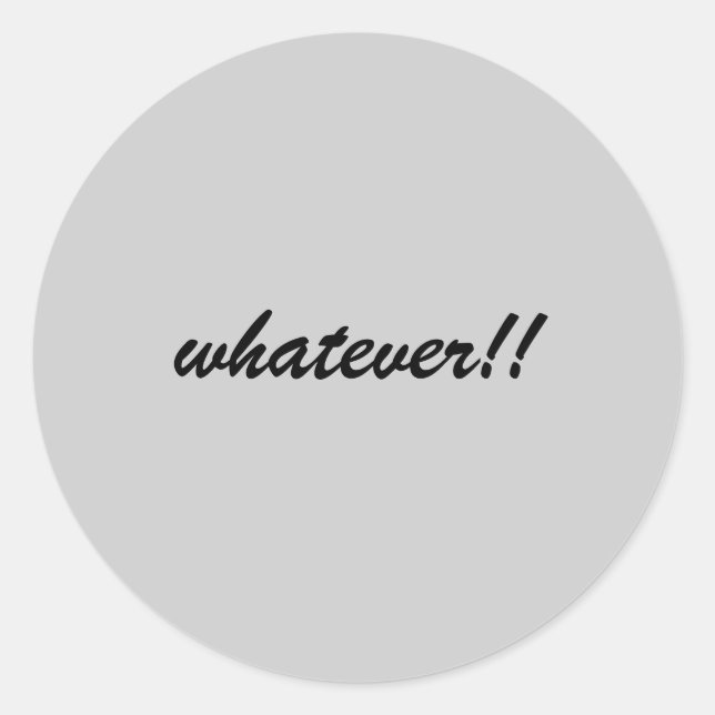 Adesivo Redondo Qualquer Vinheta (Frente)