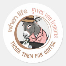 Quando a vida, os limões trocam-nos por café