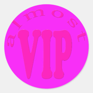 Adesivo Redondo quase vip