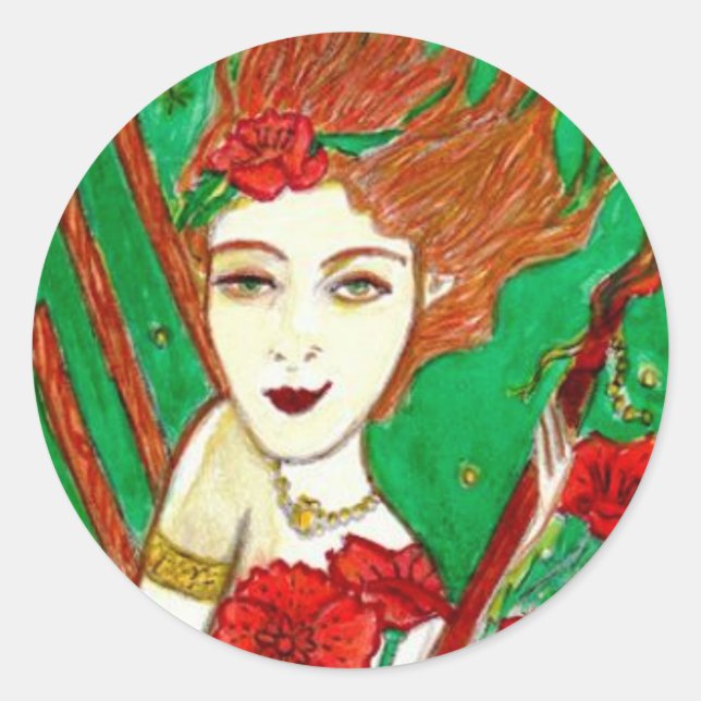 Adesivo Redondo Quatro Wands (Frente)