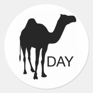 Adesivo Redondo Que dia é ele… Quarta-feira! Dia de corcunda!