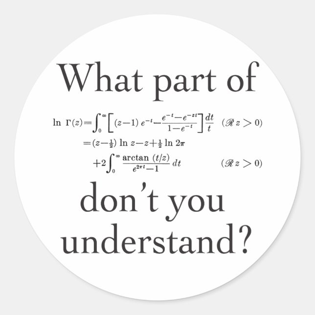 Adesivo Redondo Que parte de... (Frente)