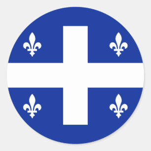 Adesivo Redondo Quebeque