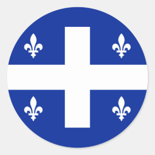 Adesivo Redondo Quebeque