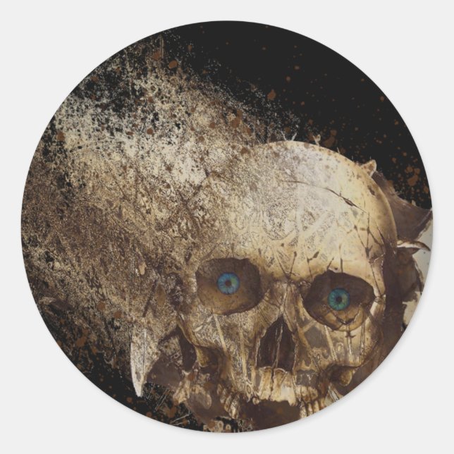 Adesivo Redondo Quebrado (Frente)