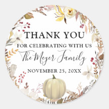 Queda de Abóbora Floral do outono Elegante Muito O