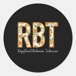 Adesivo Redondo Queda De Tecido De Comportamento Registrado Do Rbt