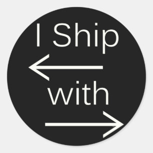 Adesivo Redondo Queda I Enviá-Lo (Você Escolhe Cor De Fundo!) 2