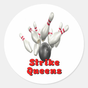 Adesivo Redondo Queens da greve