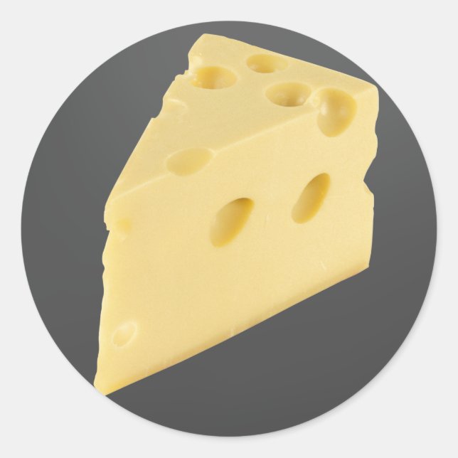 Adesivo Redondo Queijo (Frente)