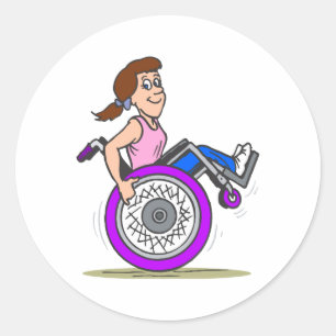 Adesivo Redondo Queira competir