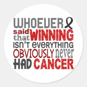 Adesivo Redondo Quem Disse Melanoma