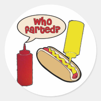 Adesivo Redondo Quem Fartou?