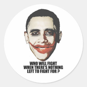 ADESIVO REDONDO QUEM LUTARÁ