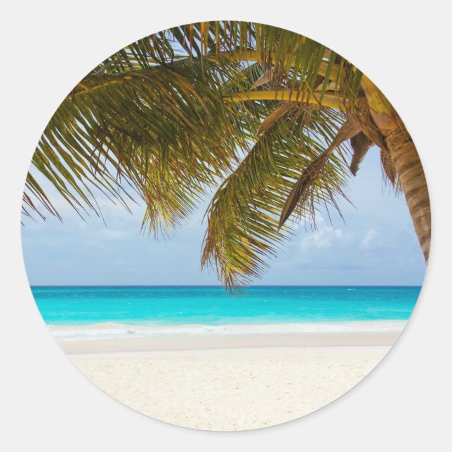 Adesivo Redondo Queria que estivesse aqui! (Frente)