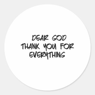 ADESIVO REDONDO QUERIDA DEUS OBRIGADA POR TUDO