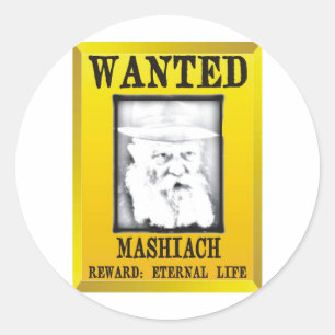Adesivo Redondo Querido: Mashiach