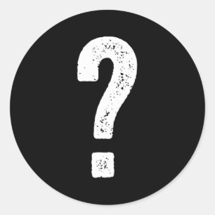 Adesivo Redondo Questionário Adivinha Quem