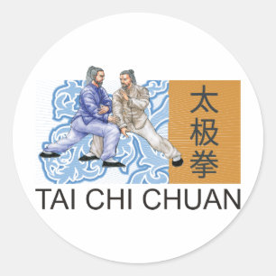 Adesivo Redondo Qui Chuan de T'ai