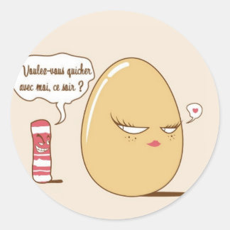 Adesivo Redondo Quiche