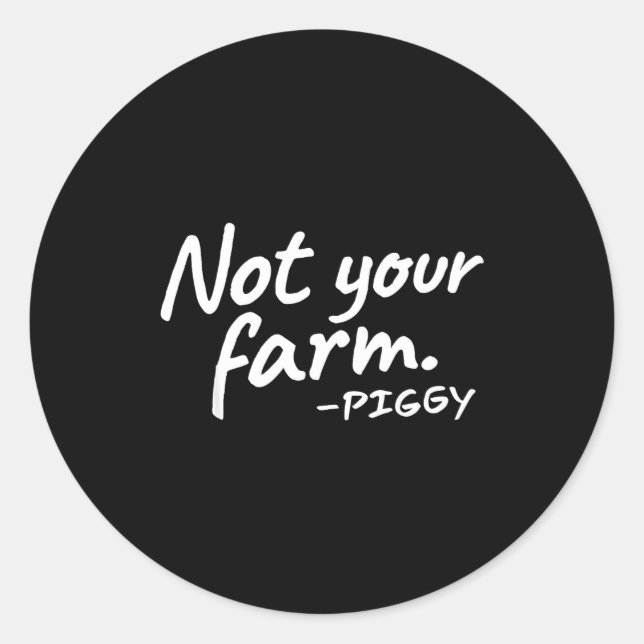 Adesivo Redondo Quiet Ggy Woman’s Sarcastic Answer  (Frente)