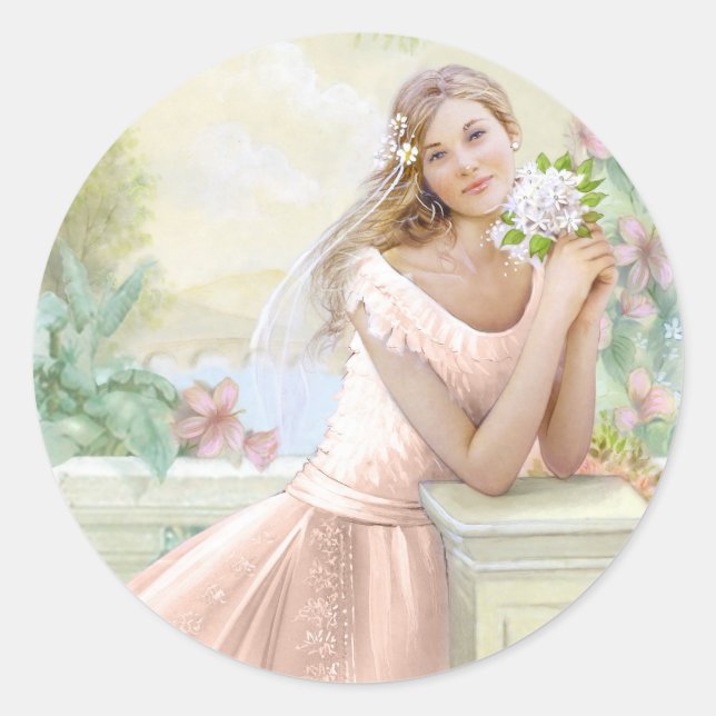 Adesivo Redondo quince Años (Frente)