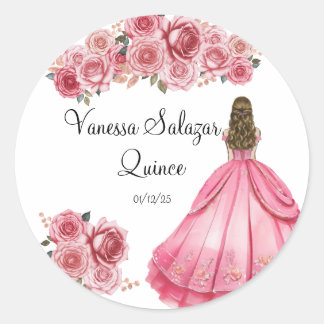 Adesivo Redondo Quince Stickers